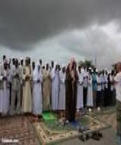 ٤ ـ نوێژه بارانه (الإستسقاء):