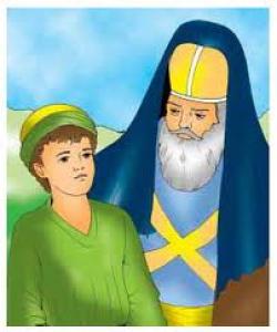 چیرۆکى غولآم و ساحیر و ڕاهیبهکه.....لهگهڵ وانهکانى ئهم چیرۆکه