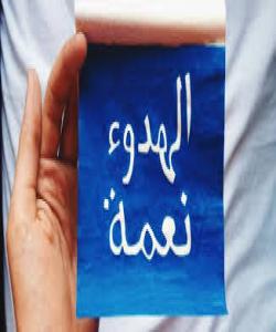 بههێمنى ههلس و کهوت بکه