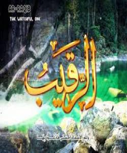  ٤٣  ــ الرّقیب..ناوه‌ جوانه‌كانى خوا