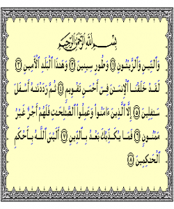 تهفسیری سورهتی (التین)