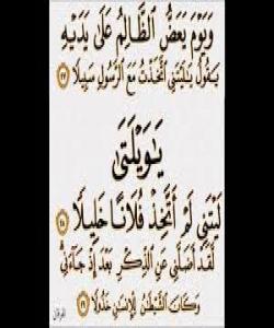 کافران ههردوو دهستیان دهگهزن لهپهشیمانىدا :