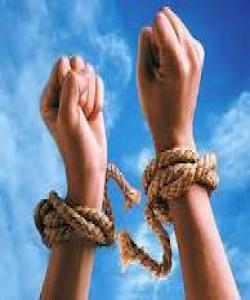 ئازادى وشکاندنى کۆت و پێوهندهکان